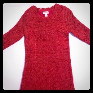 Gorgeous Cat and Jack sparkly red dress